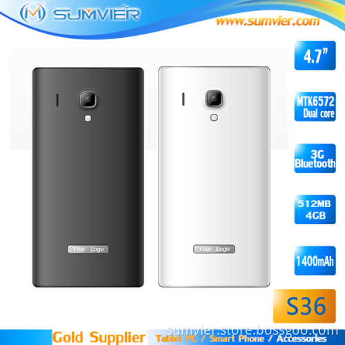 3G WCDMA S36 Dual SIM 4.7 Inch Fwvga Capacitive Screen
